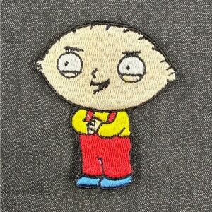 ✨2/$15✨Stewie Griffin Embroidered Patch
